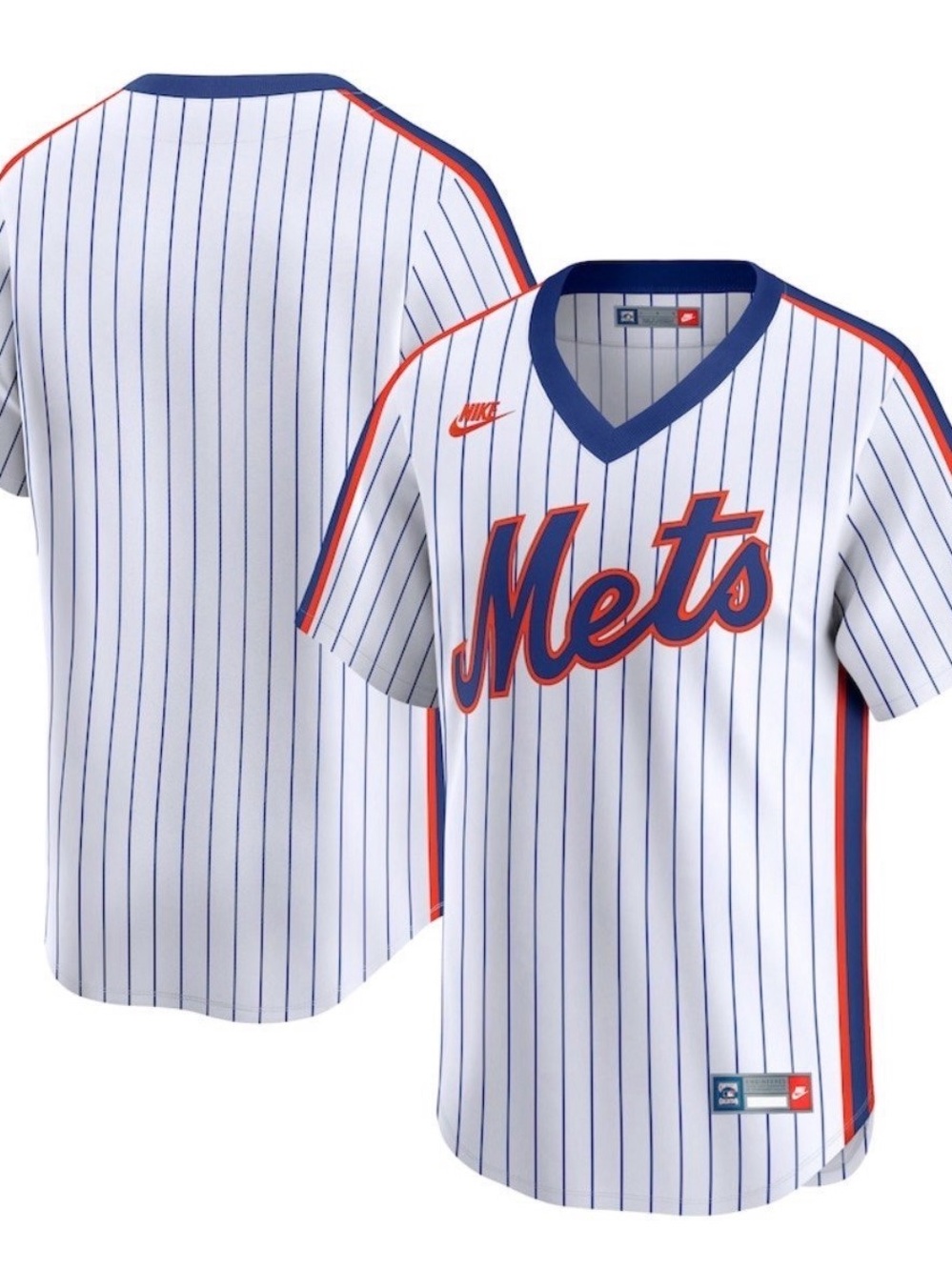 NWT NY METS NIKE COOPERSTOWN COLLECTION LIMITED EDITION JERSEY XL - Picture 1 of 9